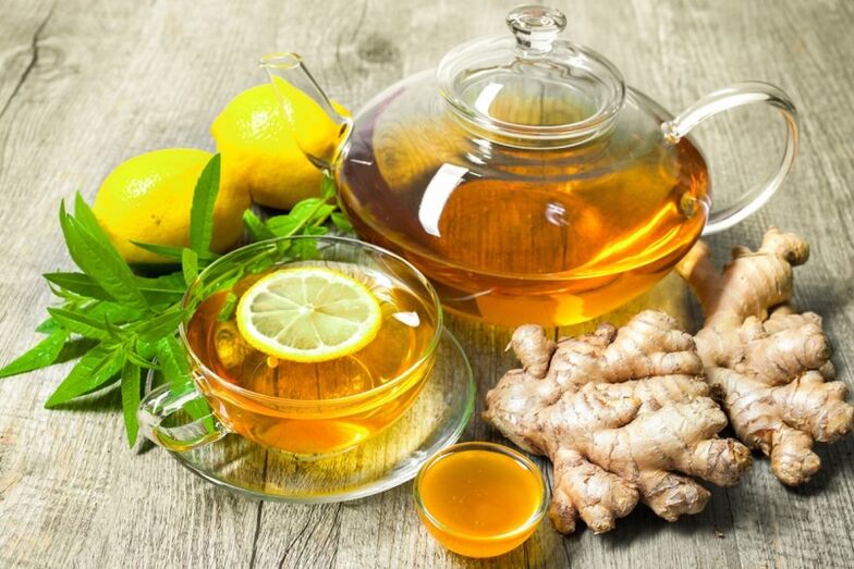 Le thé au citron et au gingembre aidera à réguler le métabolisme de l'homme